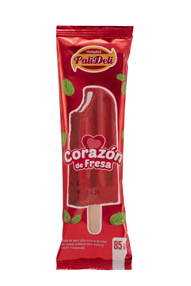 Corazón De Fresa ( 10 Unidades )